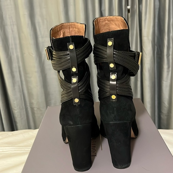 Louise et Cie Black Suede 3in Boot - Picture 5 of 10